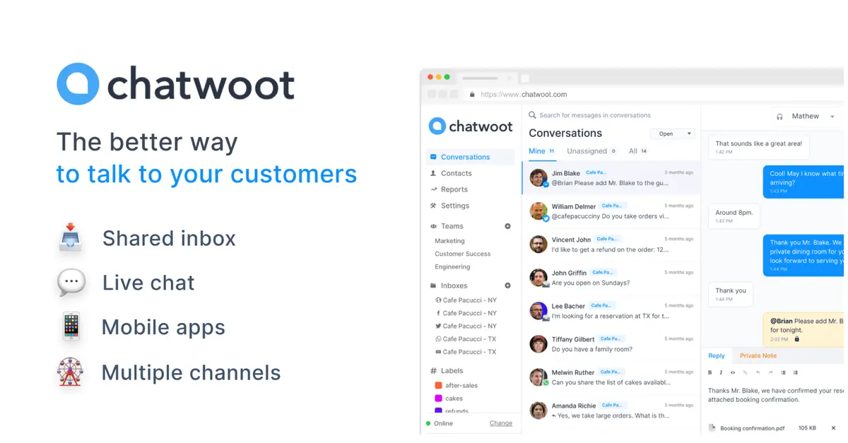Chatwoot product image