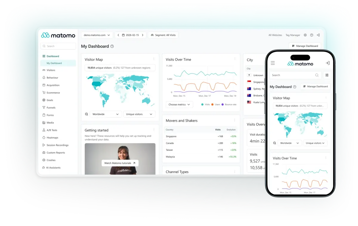 Matomo product image